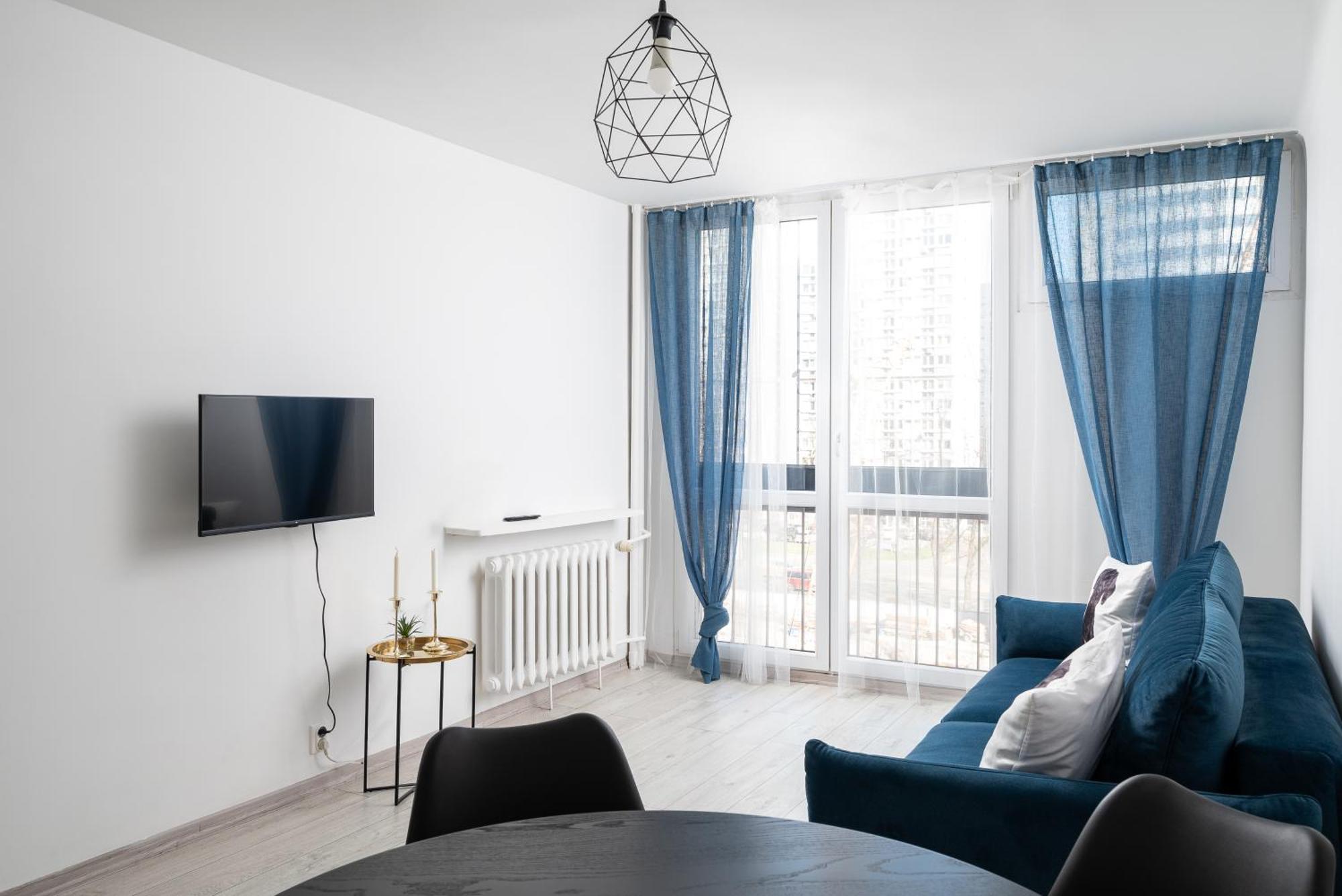 Grzybowska Blue City Centre Apartment Varsóvia Exterior foto