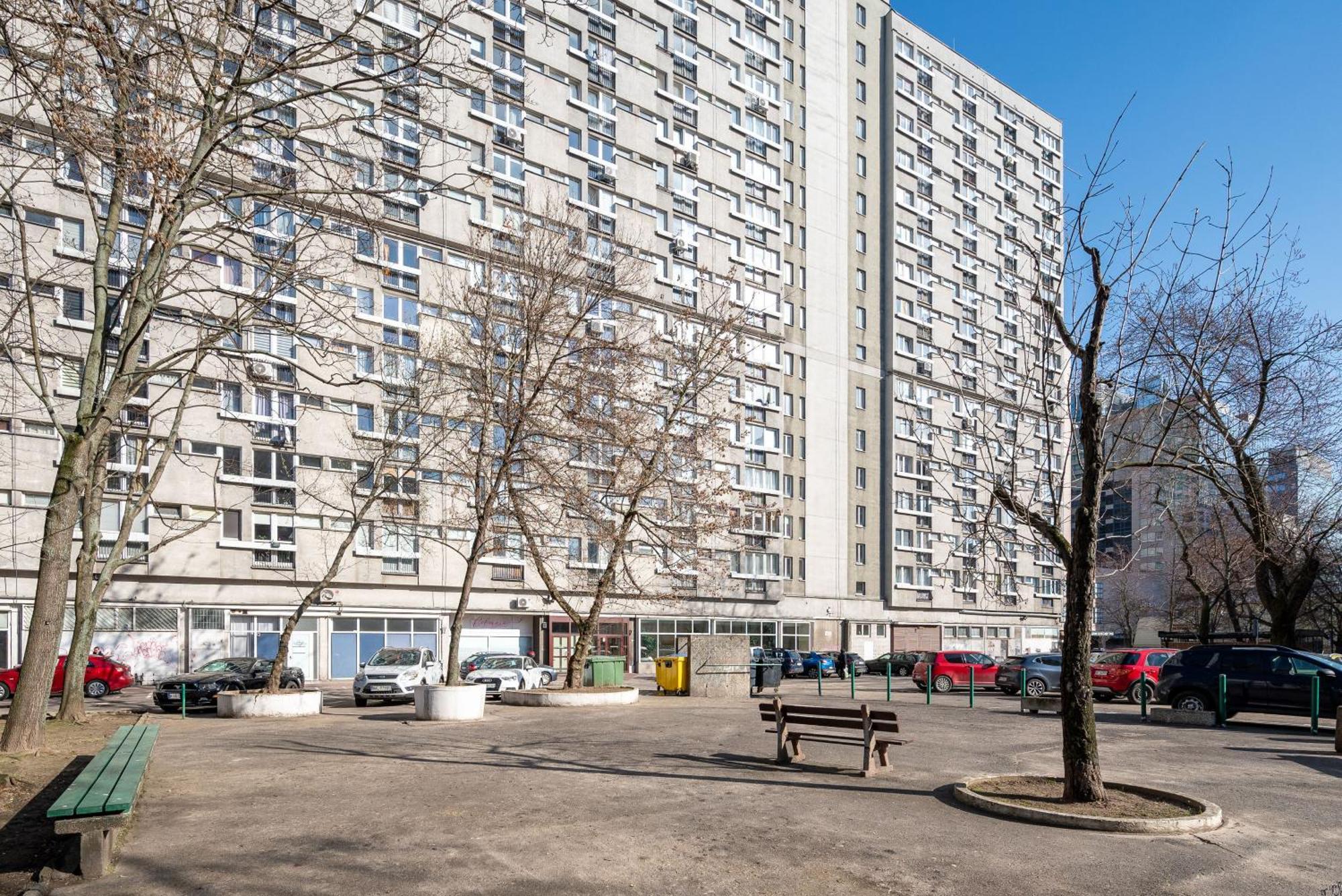 Grzybowska Blue City Centre Apartment Varsóvia Exterior foto